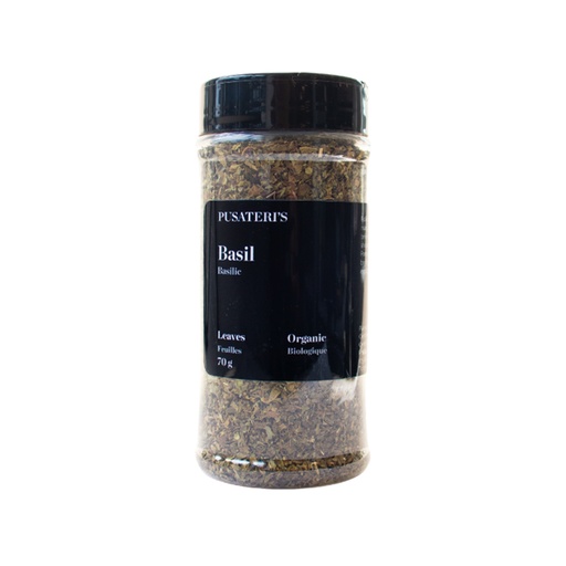 [53537] Pusateri's Organic Basil Leaf 70G