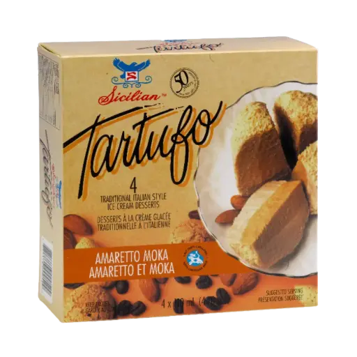 Sicilian Amaretto Tartufo 4pc
