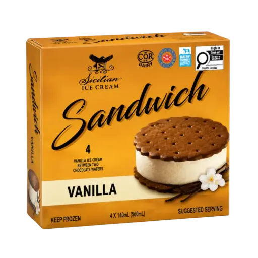 Sicilian Ice Cream Sandwiches 12Ea