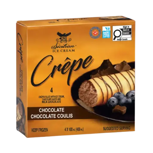 Sicilian Chocolate Crapes 12pc