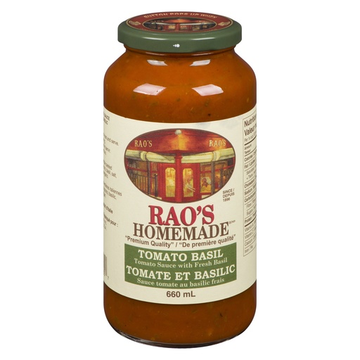 [53557] Rao's Tomato Basil Sauce 660Ml