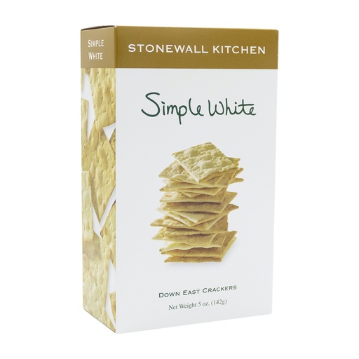 [53695] Stonewall Kitchen Simple White Crackers 142G