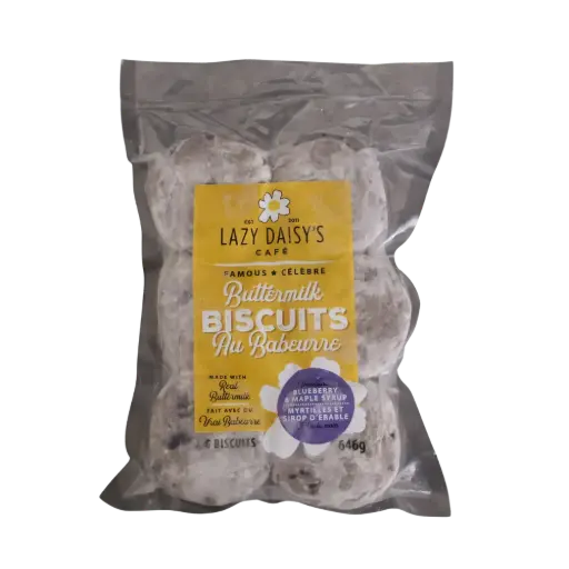 Lazy Daisy Blueberry & Maple Syrup Frozen Buttermilk Biscuits 646G