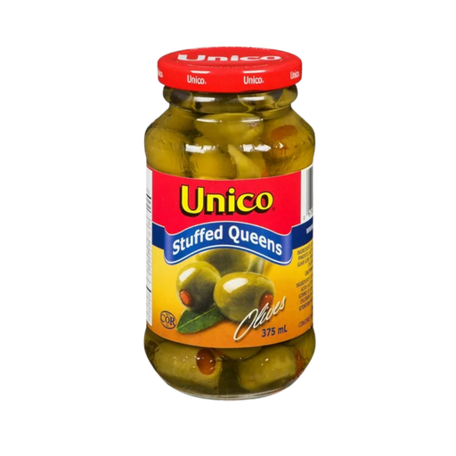 [53738] Unico Plain Queen Olives 375Ml
