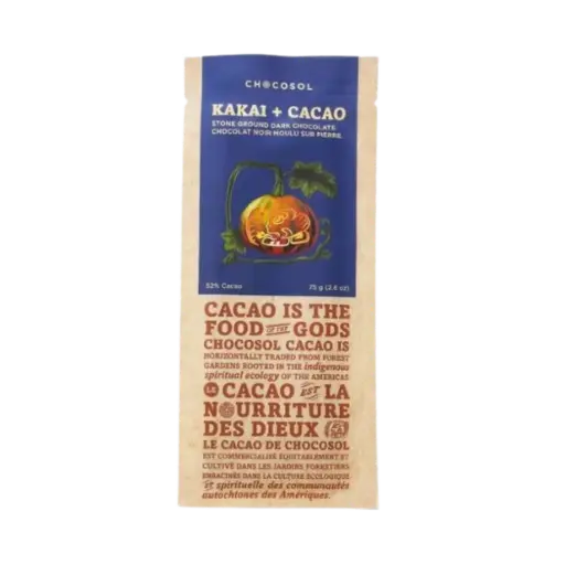Chocosol  Chocolate Kakai Cacao 75G