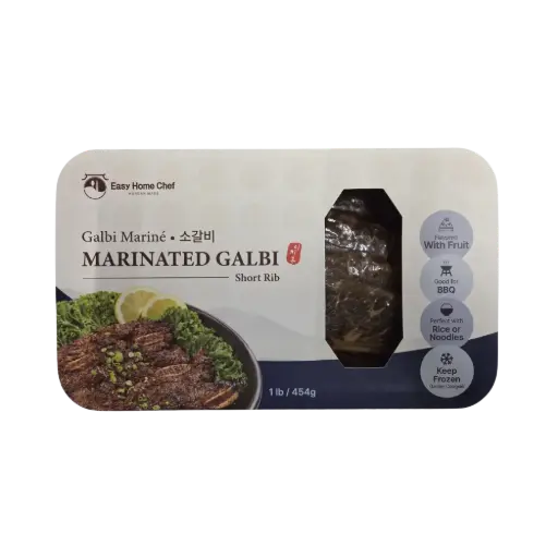 Easy Home Chef Marinated Galbi 1Lb