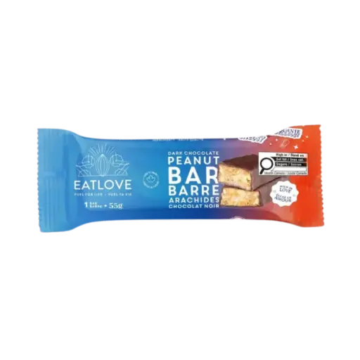 Eatlove Peanut Dark Chocolate Bar 55G