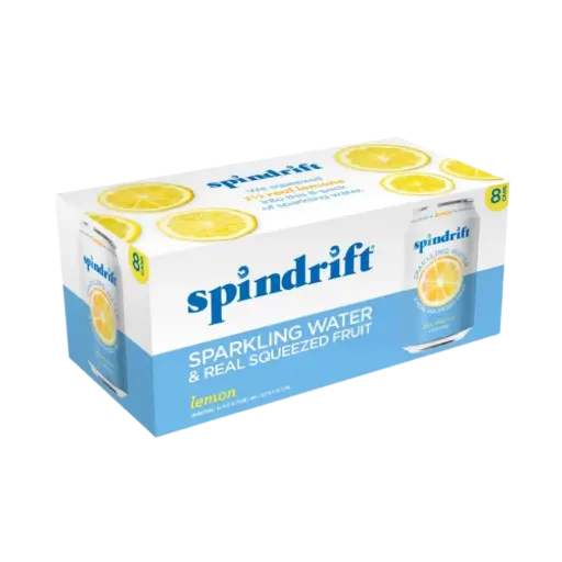 Spindrift Lemon Sparkling Water 8Pk