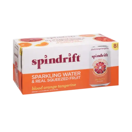 Spindrift Blood Orange Sparkling Water 8Pk