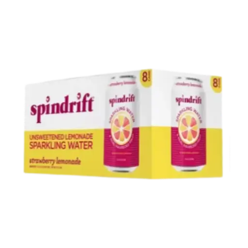 Spindrift Strawberry Lemonade Sparkling Water 8Pk