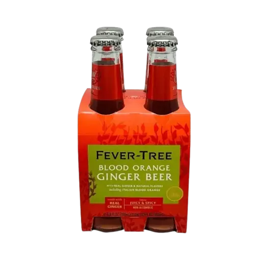 Fever Tree Blood Orange Ginger Beer 4 X 200ml