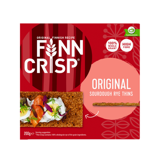 [54165] Finn Crisp Original Sourdough Rye Thins 250G