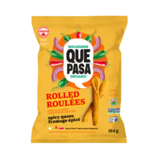 Que Pasa Spicy Queso Rolled Tortilla Chips 184G