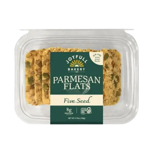 Joyfull Bakery Five Seeded Parmesan Flats 85G 