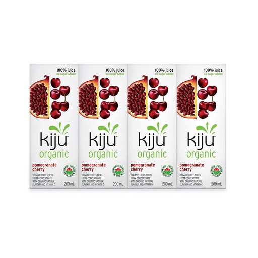 [54303] Kiju Organic Pomegranate Cherry 4X200Ml