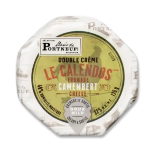 Alexis De Portneuf  Le Calendos Double Cream Camembert 300G