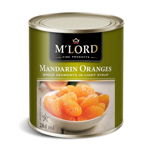 [54430] M'Lord Mandarin Oranges 284Ml
