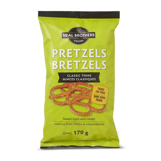 Neal Brothers Pretzels Classic Thins 170G