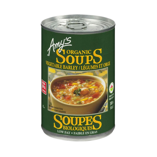 [54907] Amy's Organic Vegetable Barley Soup 398Ml