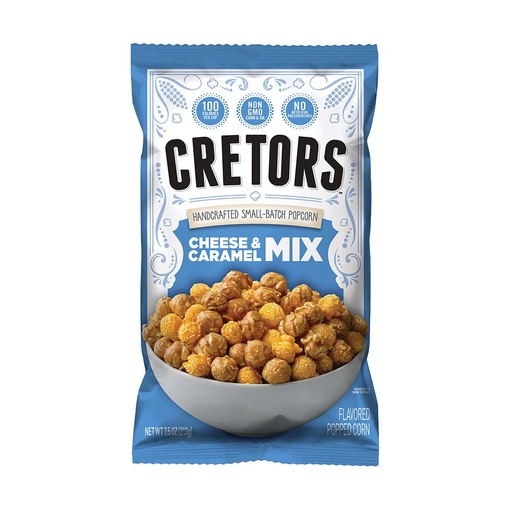G.H Cretors Popcorn Caramel & Cheese Mix 213G