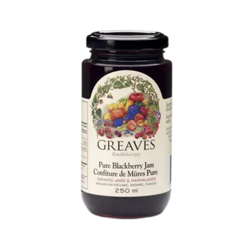 Greaves Blackberry Jam 250ml