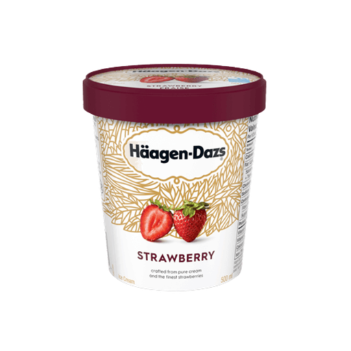 [367890] Haagen-Dazs Strawberry Ice Cream 500Ml
