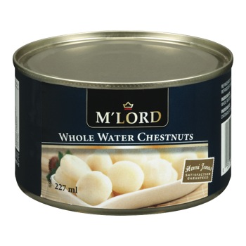 [55316] M'Lord Whole Water Chestnuts 227Ml